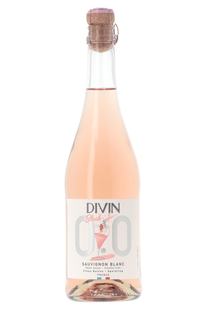 DIVIN Sauvignon Blanc Effervescent Blush 0.0% NM
